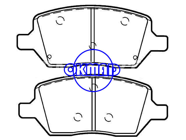 BUICK TERRAZA CHEVROLET UPLANDER PONTIAC MONTANA SATURN RELAY-1 RELAY-2 RELAY-3 brake pad FMSI:D1093-7999 OEM:88964140,F1093